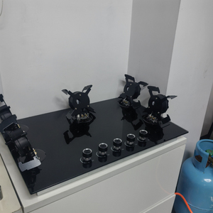 Vendita Diretta dalla Fabbrica: Piano Cottura a Gas Incasso a 5 Fuochi con Piano in Vetro - Product Image 3