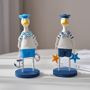 Figurine <span class=keywords><strong>de</strong></span> poupée en résine <span class=keywords><strong>de</strong></span> style méditerranéen, décoration d'intérieur, séparateur <span class=keywords><strong>de</strong></span> bureau pour cave à vin, <span class=keywords><strong>peinture</strong></span> <span class=keywords><strong>de</strong></span> couple - Product Image 3