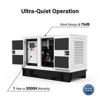 Générateur diesel silencieux 30 kVA avec ATS (démarrage automatique) - Générateur électrique 40 kVA, 50 kVA, 60 kVA pour immeuble de bureaux
