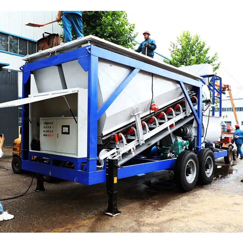 Concrete Cement Central Mix Factory Concrete Batching Plant Manufacturers