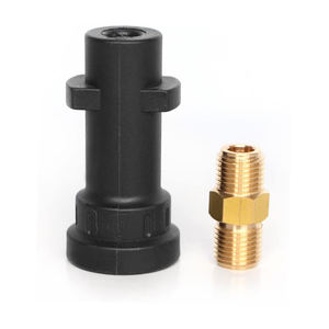 Adaptateur à filetage mâle et connecteur de canon à <span class=keywords><strong>mousse</strong></span> femelle de 1/4 "de <span class=keywords><strong>mousse</strong></span> de neige pour nettoyeur haute pression de <span class=keywords><strong>voiture</strong></span> <span class=keywords><strong>Karcher</strong></span> série K - Product Image 5