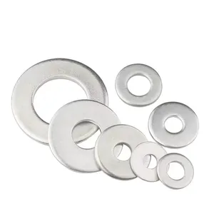 Free Sample High Quality Din125 Custom Carbon Steel Galvanized Zinc Plated Flat Washer Plain Washers