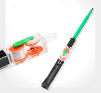 Nettoyeur de fibres optiques de qualité supérieure LC/SC/FC/ST, outil de nettoyage en un clic, 1,25 mm et 2,5 mm, stylo, 800 nettoyages
