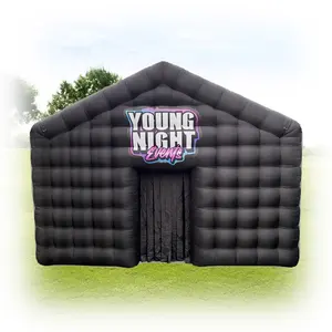 Outdoor-Party-Verwendung Disco aufblasbares Nachtclub-Zelt aufblasbares Cube Party-Zelt aufblasbarer Nachtclub