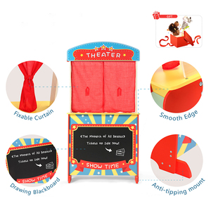 Bé Bằng Gỗ Búp Bê Nhà Hát Đồ Chơi Mô Phỏng Gian Hàng Cửa Hàng Đồ Chơi Trẻ Em Vai Trò Chơi Nhà Trò Chơi - Product Image 4