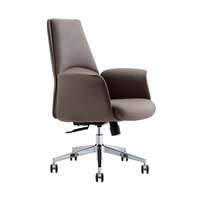 Chaise de bureau de direction ergonomique contemporaine de luxe pour PDG, modèle OEM, prix compétitif