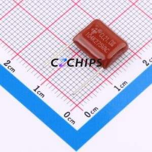 ตัวเก็บประจุฟิล์ม L2P2104KN1A0120100050EOZ ผ่านชิ้นส่วนรู (THT) P = 10มม. 100nF 10% 275V โพลีเอสเตอร์ที่เป็นโลหะ - Product Image 1