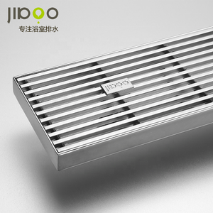 High Quality Custom Stainless Steel <strong>Linear</strong> Grate Stripe <strong>Drain</strong> for Bathroom Wholesale Shower Strip <strong>Drains</strong> Custom Designed - Product Image 2