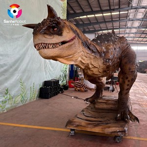 Carnotauro Animatrónico Personalizado de 5 Metros de Largo, Dinosaurio Robótico Realista para Parques de Atracciones y Zoológicos - Product Image 2