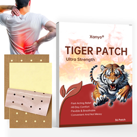 Patchs chauffants aux herbes chinoises OEM ODM Tiger pour le dos, les genoux et les épaules, chaleur apaisante 24h pour le cou, les articulations et les muscles