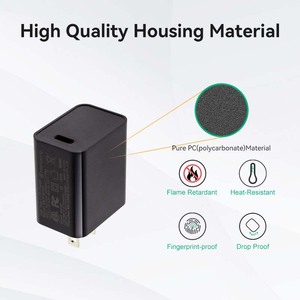 Merryking อะแดปเตอร์ชาร์จเร็ว USB-C, อะแดปเตอร์ชาร์จเร็ว20W USB C สำหรับหูฟัง <span class=keywords><strong>airpods</strong></span> - Product Image 5