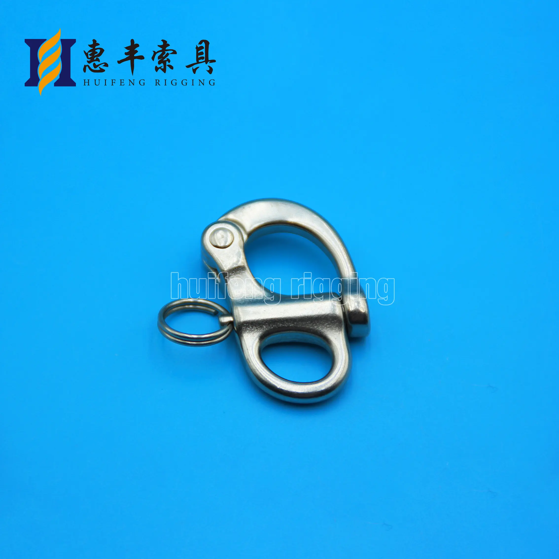 Stainless Steel 304 316 JIS type Dee Shackle Rigging Hardware Fittings D Shackle with Collar Pin