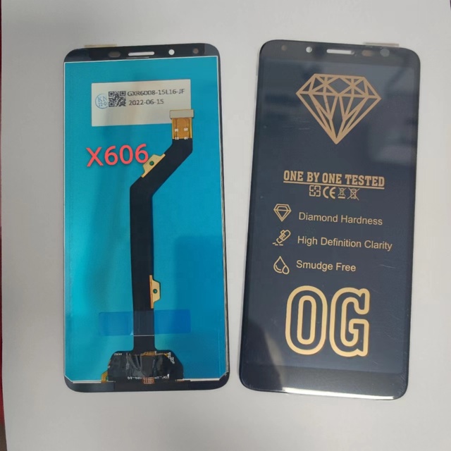 100% Tested LCD for Infinix X606 Screen Hot 6 X655 X624 LCD Display Screen Assembly Full Complete Touch and LCD Replacement