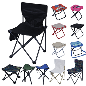 Silla Plegable Resistente con Estructura de Hierro, Tela Oxford Impermeable, para Pesca, Jardín, Senderismo, Picnic, Prado, Camping, Muebles Comerciales - Product Image 2
