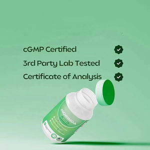 Capsules d'huile de graines de Moringa Supplément antioxydant biologique à base de plantes pour adultes-Améliorer la mémoire et - Product Image 4