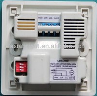 Interruptor con Sensor de Presencia PIR Tipo 86, 220-240V, Requiere Cable Neutro, Alta Potencia