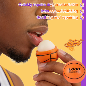 Protector Solar Vegano de Alta Calidad OEM ODM, Bálsamo Labial Hidratante, Nutritivo y Reparador de Labios Agrietados con Forma de Balón de Baloncesto NBA - Product Image 2