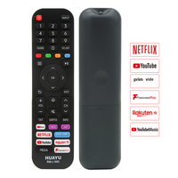 Control Remoto Universal Fijo HUAYU RM-L1665 para Hisense Hilif LCD Smart TV, Netflix, YouTube, Freeviewplay, Batería AAA, Alcance de 10m, 4 Botones