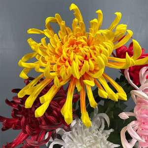 Chrysanthème simulé, branche unique, fleur artificielle, décoration de la maison, décoration de scène de mariage, décoration d'hôtel - Product Image 2