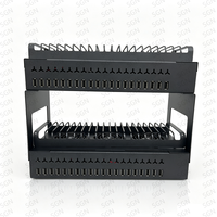 Logiciel Gratuit 40 Hub USB Chassis Farm Contrôle Unifié par Téléphone Mobile Boîtier Android pour 50 Téléphones Déverrouillage de Téléphones Granja De Celulares
