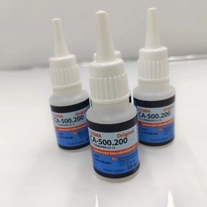 Colle universelle COSMA CA-500.200 502 colle cyanoacrylate adhésif pour chaussures cuir caoutchouc plastique - Product Image 1