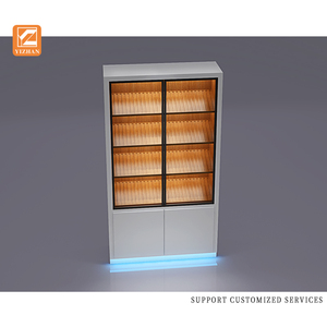 Tùy chỉnh hiện đại hàng đầu thiết kế hiển thị Showcase cho thuốc lá và xì gà cao cấp tủ thuốc lá và xì gà Rack hiển thị - Product Image 3