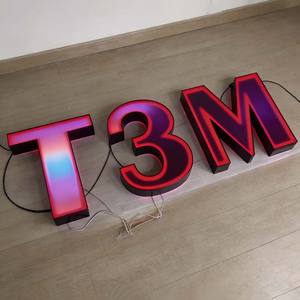 Lettres LED directes d'usine, lettres en acrylique, logo lumineux, signalisation lumineuse, enseigne LED, logo pour entreprise - Product Image 5