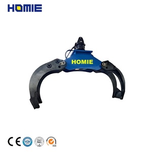 Hot <strong>Sale</strong> 3-5ton Mini <strong>Excavator</strong> <strong>Log</strong> Hydraulic Rotating Grapple Wood Stone Timber <strong>Grab</strong> - Product Image 3
