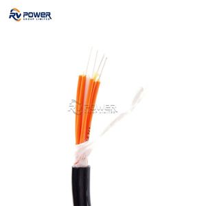 Câble d'alimentation renforcé en Kevlar Câble en cuivre étamé personnalisé enveloppé de fibre légère pour se plier et s'étirer - Product Image 6