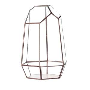 <span class=keywords><strong>Terrarium</strong></span> géométrique en verre extra large de 16 pouces, boîte pour reptiles, vase pour plantes succulentes - Product Image 2