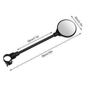 Miroir <span class=keywords><strong>guidon</strong></span> <span class=keywords><strong>de</strong></span> vélo rotatif pliable, 5 pièces, avec bout <span class=keywords><strong>de</strong></span> barre, miroir <span class=keywords><strong>de</strong></span> cyclisme - Product Image 6