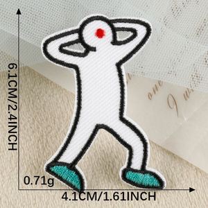 Parche Termoadhesivo de Dibujos Animados con Figuras Divertidas para Decorar Ropa, Bolsas y Libros - Product Image 6
