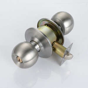 Gran oferta, puerta esférica para el hogar, manija para habitación todo en uno de inodoro, cerradura de bola redonda para dormitorio - Product Image 2
