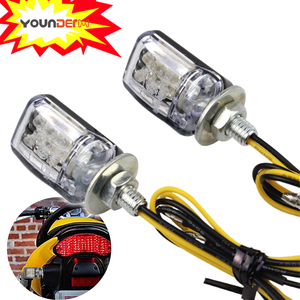 E Mark Series Đèn Tín Hiệu Rẽ <span class=keywords><strong>LED</strong></span> <span class=keywords><strong>Mini</strong></span> Cho Xe Máy, Đèn Chỉ Báo Xe Máy Tín Hiệu Rẽ Sau Cho Xe Đạp Thể Thao - Product Image 2