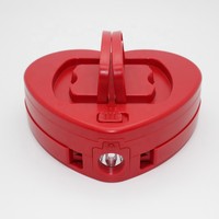 Ensemble d'outils portables en forme de cœur avec lampe de poche pour réparation à domicile, cadeau