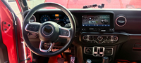 Écran double 10,25 + 10,25 pouces pour Jeep Wrangler JL 2018-2023, système Android, lecteur DVD de voiture, tableau de bord numérique, unité principale