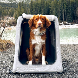 Casa de campaña portátil, plegable, hermética, inflable, para mascotas, para viajes al aire libre. - Product Image 1