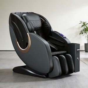 Fauteuil de massage intelligent 3D de luxe pour le corps entier avec rail de guidage SL, compression chaude et fonction musicale - Product Image 1