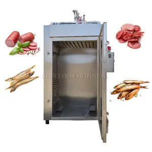 High Performance Duck Meat Smoker Processing Machine / Chicken Smoker / Ham Sausage Smoking Machine
