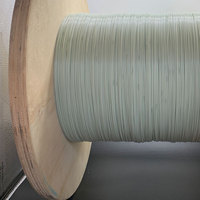 FRP para cable de fibra óptica, miembro de fuerza central de polímero reforzado con fibra para cable óptico
