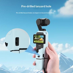 Dji osmo पॉकेकेट3 सिलिकॉन केस ऑल-राउंड ड्रॉप प्रतिरोध केस स्पोर्ट्स कैमरा एक्सेसरीज़ कई रंगों का समर्थन करता है - Product Image 5
