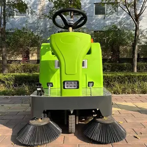 Ride-on yol sokak zemin temizleme makinesi temizleme makinesi