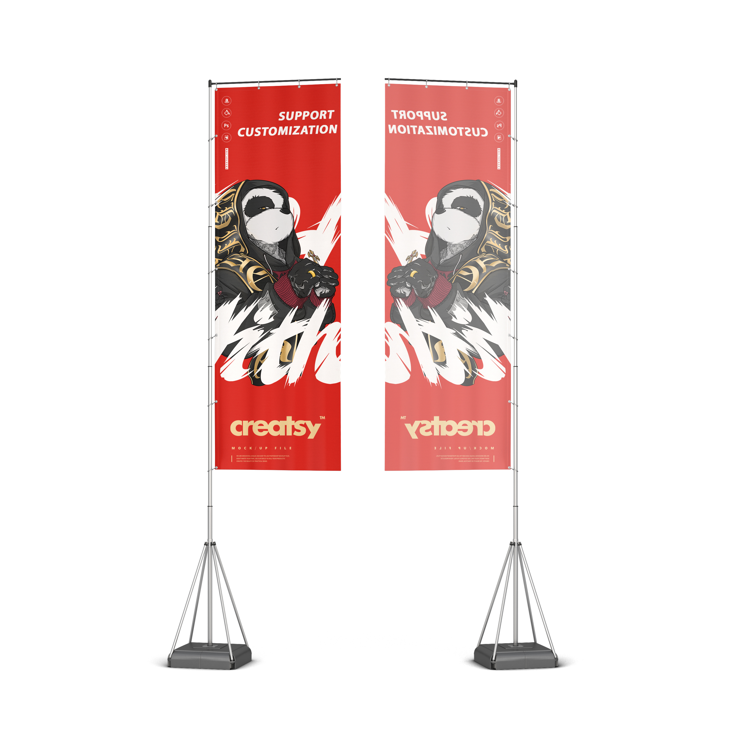 Forma de bloque Un solo lado