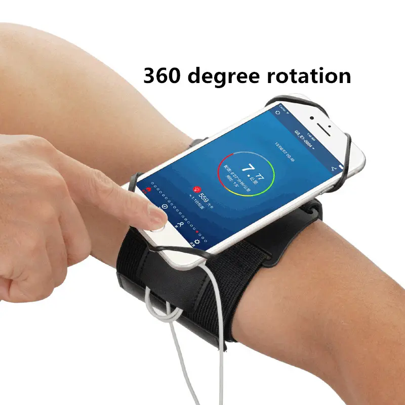 New Silicon Running Phone Armband 360 Degree Rotation For Mobile Phone