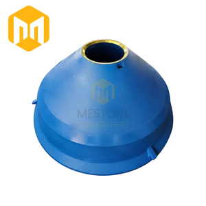 Mangan Mn22Cr2 Stahlguss Verschleiß fester Bowl Liner Konkaver Mantel für Terex C1545 Cone Crusher Mining Machine Parts Rock - Product Image 2