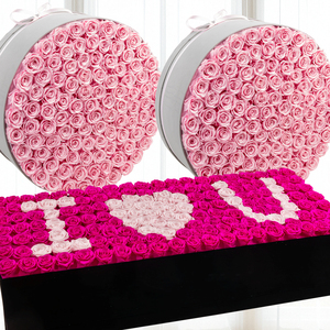 وردة طبيعية محفوظة بالجملة لهدايا عيد الأم - زهرة أبدية لا نهائية تدوم للأبد في علبة هدايا 99 وردة - Product Image 1