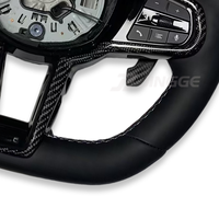 Volant chauffant en fibre de carbone style LCI personnalisé pour BMW G20 G30 G80 G30 M3 G82 G30 M550i M340i M5 G90 G15 M40i