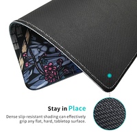 Tapis de souris personnalisé en gros avec logo, base en caoutchouc antidérapante, tapis de souris pour la publicité, les cadeaux, les cadeaux de photographie