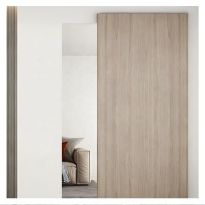 Kit de Herrajes para Puerta Corredera Oculta de Alta Resistencia Temax, Sistema Moderno de Mecanismo de Puerta Corredera con Cierre Suave - Product Image 1