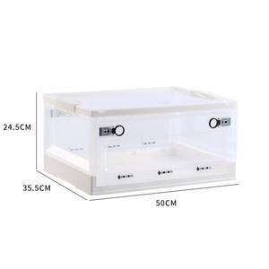 Thiết Kế Đầy Màu Sắc Rõ Ràng Nhựa Thực Phẩm Lưu Trữ Lớn Hộp Gấp Nắp Sortes Công Cụ Tote <span class=keywords><strong>Box</strong></span> <span class=keywords><strong>Container</strong></span> <span class=keywords><strong>Container</strong></span> Với Nắp Đậy - Product Image 1